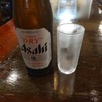 宗平 - 瓶ビールと冷え冷えグラス