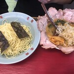 壱発ラーメン 八王子本店 - ネギチャーシューつけ麺味噌中盛り