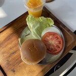 グランマーレ 茨城大洗 - 朝食は手作りハンバーガー