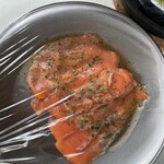 グランマーレ 茨城大洗 - サーモンのカルパッチョ