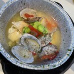 グランマーレ 茨城大洗 - 赤魚とあさりのアクアパッツァ