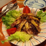 あじ亀 - ローストビーフサラダ