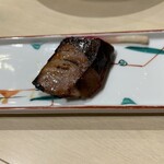 三枚目 助五郎 - 鰤西京焼き。