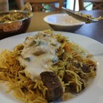 行徳ビリヤーニーハウス - ライタかけたとこ2杯目