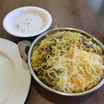 行徳ビリヤーニーハウス - マトンビリヤニ¥1,320