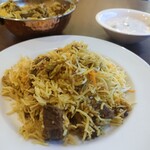 行徳ビリヤーニーハウス - マトンビリヤニ¥1,320