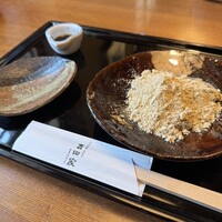 そば会席 立会川 吉田家 - わらび餅