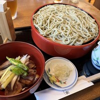 そば会席 立会川 吉田家 - 鴨せいろ