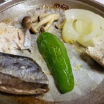 湯之元温泉 - 撮るの忘れて食べてしまった(^-^;