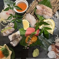 対馬のどぐろとイカ活き造り 博多 魚蔵 都ホテル店 - 