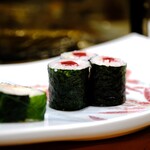 鮨 井上 - 広島菜巻と鉄火巻