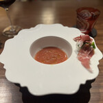 リョウリヤ ステファン パンテル - スイカのスープ！美味しかった〜♡