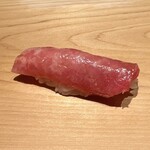 鮨 一幸 - 大トロ剥がし