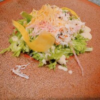 鉄板焼 摩天楼 東京スカイツリー・ソラマチ店 - ズワイ蟹のサラダ
