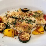 タベルナ ロンディーノ - コチのグリルレモンオイルソース