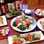 創作料理 彩鮮炭 - コース料理4000円～