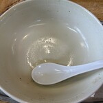 大勝軒 - 今日も完飲しました^_^