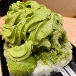 抹茶ラボ mozoワンダーシティ店 - 抹茶のホイップクリームたっぷりです