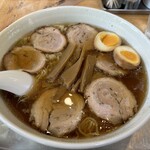 大勝軒 東川口 - 私的日本一位の中華麺　チャーシューワンタン麺です♪