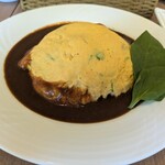 プリモピアット ル・カンパーニュ - スパニッシュオムライスデミグラスソース