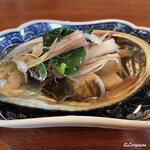 千陽 - 八戸産 蝦夷鮑の水貝