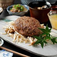 "茨城県産ブランド豚【美明豚】ハンバーグ(200g)御膳"