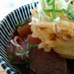 梅家 - イカ大根そばアップ