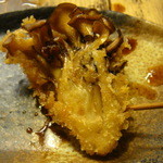 串かつ 七福神 - まいたけ旨し