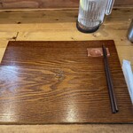 Ramen FeeL - カウンターお盆