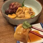 郷土酒亭 元祖 炉ばた - ほや刺し