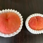 道の駅 天童温泉 - まどか（左）あかつき（右）