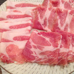 豚3種盛り 3000円