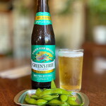 Homer - ノンアルでも枝豆付けてくれました これがまたうまい