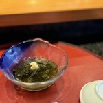 しほう田 - もずく酢。サービス╰(*´︶`*)╯ｱﾘｶﾞﾄｯ