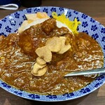 ヌードル＆スパイスカレー 今日の1番 - ガーリックトマトチキンカレー