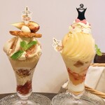 parfait de ruelle - 【2024.08】夏の無花果(税込1,990円)、もものお姫様(税込1,980円)