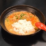 大須たんたんめん - ◆担々麺の〆は中華雑炊に！！ ★ライスMIXで最強中華雑炊に♪