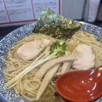 虎ちゃん麺食堂 - 鶏塩そば大盛 アップ