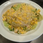 中華居酒屋 つるひめ - カニレタスチャーハン