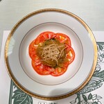 北京料理桂蘭 - 秀逸な食感の『クラゲの酢の物』です(o^^o)