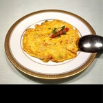 北京料理桂蘭 - 蟹と卵炒め(蟹玉)です(o^^o)