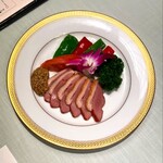 北京料理桂蘭 - 合鴨スモークです(o^^o)