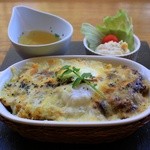 Cafe & Bar えんじ - 焼きカレー1200円