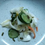 味の蔵どんつく - きゅうりの浅漬