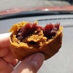 へそまんじゅう本舗 - 黒糖まんじゅう　120円