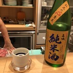 牛タンの笑や - 名城 純米酒 天然水仕込み 淡麗辛口