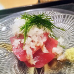 じき 宮ざわ - 鮪と鬼おろし