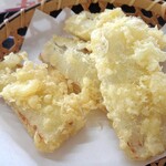 霧立亭 - 「そばかま天付きザルそば（ねむり雪そば）」の そばかま天