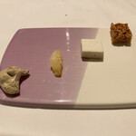 Ristorante Crocifisso - フロランタン、マシュマロ、オレンジチョコ、メレンゲ