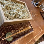 いし豆 - 山葵おろし　　とろろそば